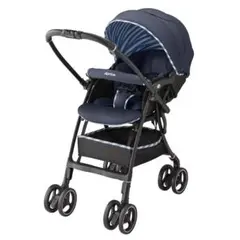 Aprica ベビーカー ラクーナエアー AC マリンボーダーNV
