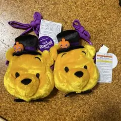 ディズニー　ハロウィン　プーさん　コインケース　ポーチ　パスケース　2個