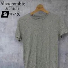 Abercrombie&Fitch ワンポイントTシャツ グレー XSサイズ
