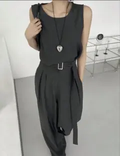 ノースリーブパンツ　セットアップ