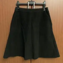 シャネル フレアスカート 黒