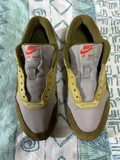 nike air max 1 グレー/イエロー/ブラウン 25.5