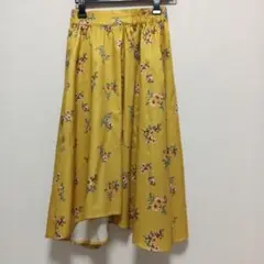 earthMusic＆ecology花柄スカートFreesize