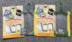 【2種セット】 サンリオ キャラクターズ チェーン付き ファスナーケース