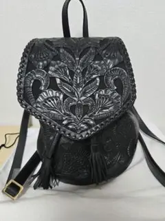 美品 カービングトライブス リュック バックパック フラップ ライトベージュ Carving Backpack カービングバックパック バッグ カービング