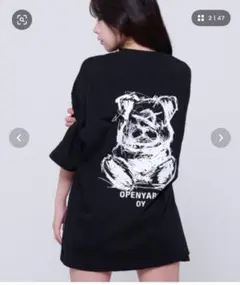 OY くま Tシャツ サイズ2