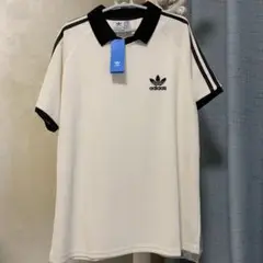 【即日発送】adidasアディダスワッフルTシャツ半袖ポロツLサイズfdg