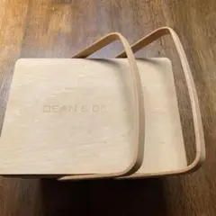 DEAN & DELUCA 木製バスケット