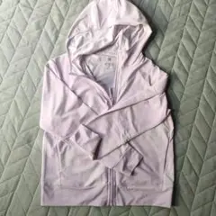 ▼最終値下げ▼UNIQLO AIRism 薄紫 フード付きパーカー 130