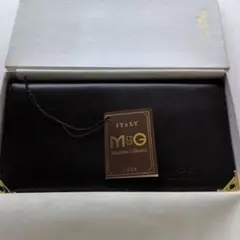 M&G ブラックレザー 長財布