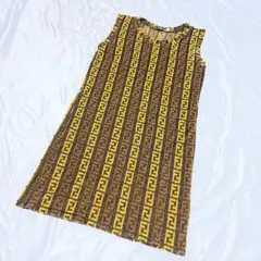 希少 FENDI ワンピース パイル他 ズッカ柄