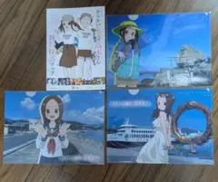からかい上手の高木さん小豆島限定クリアファイル3枚 非売探索マップ