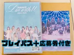 NiziU AWAKE Live with U Blu-ray 通常盤 特典付