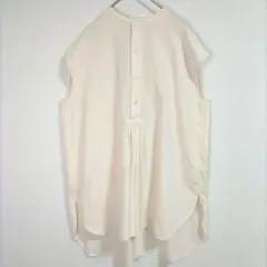 アーバンリサーチドアーズ ノースリーブ シャツ アイボリー フリーサイズ