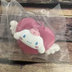 ハート型キャラクター ストラップ付き
