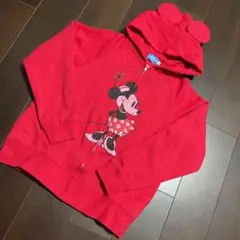 Disney☆ミニーちゃん耳付きパーカー