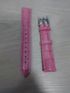 腕時計ベルト ピンク16mm