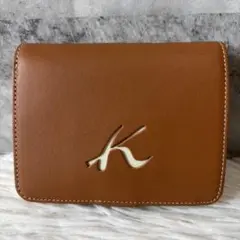Kitamura キタムラ　PH0334 Kロゴ　レザー　二つ折り財布　未使用品