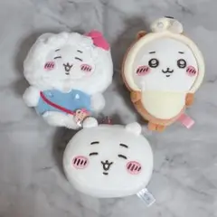 ちいかわ サンリオ カワウソ フェイスマスコット