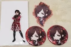 ν[NEU]ヒィロ　赤衣装　アクスタとアクキーのまとめ売り