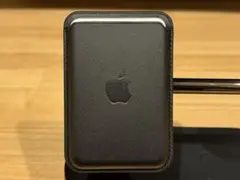 iPhone 純正互換レザーウォレット Black