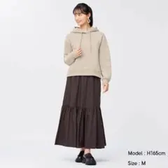 GU ティアードロングスカート　L