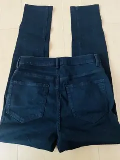 ダークブルー スキニーデニム 新品ブラック￼