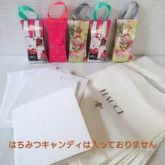 HACCI ハッチ　はちみつキャンディ空箱　ショッパー　メッセージカード　新品