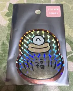 【新品・未開封】 ちいかわ スマホに貼れるサイズのステッカー オデダルマ