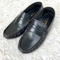 【極美品】コールハーン ドライビングシューズ ローファー スリッポン ブラック