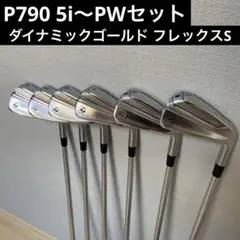 P790 アイアンセット　ダイナミックゴールド105　フレックスS