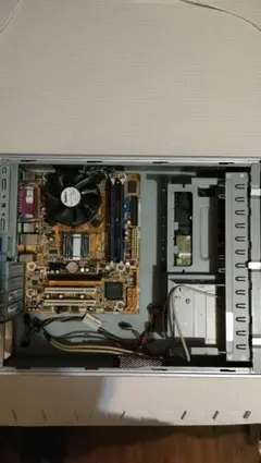 LGA775 マザーボード Q9400 CPUクーラー DDR2 4GB