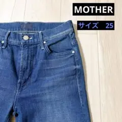 MOTHER INSIDER CROP STEP FRAYデニム ジーンズ 25