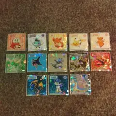 ポケモンシール　１３枚
