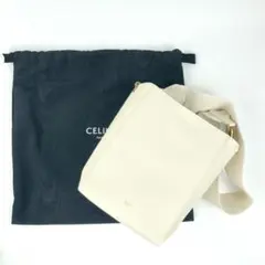 セリーヌ バッグ サングルバケット スモール CELINE クリーム 鞄
