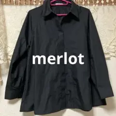 merlot ブラウス