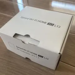 Speed Wi-Fi HOME 5G L13