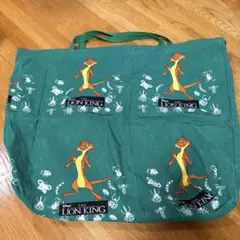 ハンドメイド トートバッグ ライオンキング ティモン ②