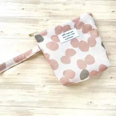 ハンドメイド 保冷ポーチ 保冷バッグ 北欧 ちょうちょ