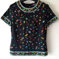 LEONARDレオナール　ヴィンテージカットソーＴシャツUsed Мプロフ必読