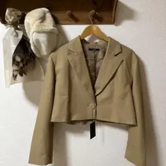 【新品】¥12980 匿名配送　EMODA ショートケルシージャケット