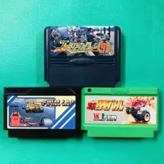 ファミコン ファミリーサーキット'91 ファイナルラップ 激突四駆バトル