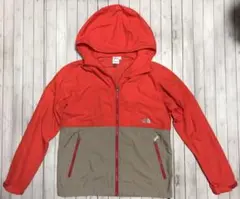 USED THE NORTH FACE 赤 フード XL