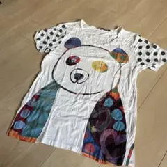 FRAPBOIS パンダ ドット カラー Tシャツ ユニセックス