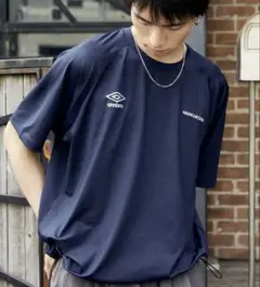 UMBRO アンブロ PUBLUX Lドローコード Tシャツ プラシャツ