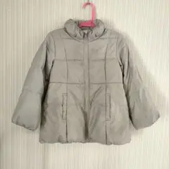 組曲 オンワード樫山 ダウン ジャケット 110 120 グレー キッズ 女の子