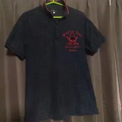 THE SHOP TK　 スカルポロシャツ 　M　グランジ　y2k