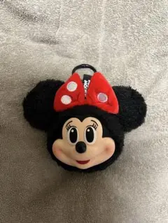 ラス1、早い者勝ち⭐︎新品⭐︎人気の頭ミニーちゃんもふもふストラップ