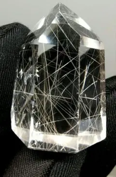 最高品質　極上透明　ルチルクォーツ　研磨ポイント　天然石