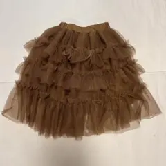 p.premierチュールスカート 100 美品